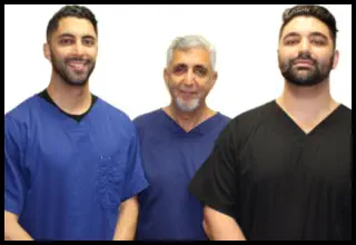 Dr. Adam Lubus, Dr. Nazem Lubus, Dr. Phil Lubus at Lubus Family Dentistry